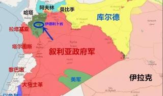 叙利亚地图位置及周边