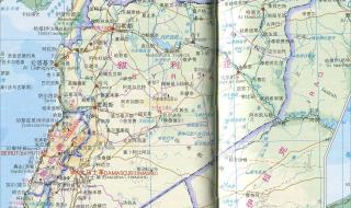 叙利亚地图位置及周边
