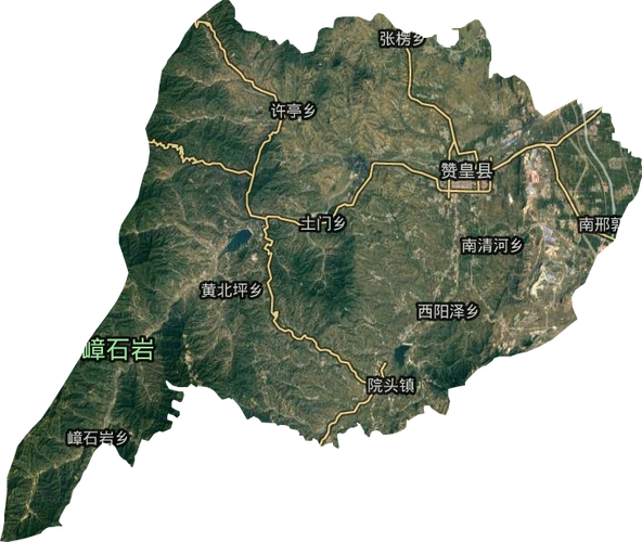 赞皇地图（赞皇县高清卫星地图）