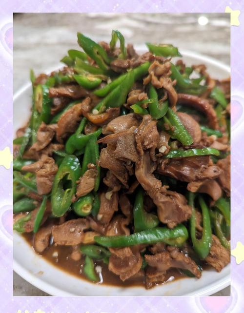 辣椒炒鸡胗的做法（辣椒抄鸡胗）