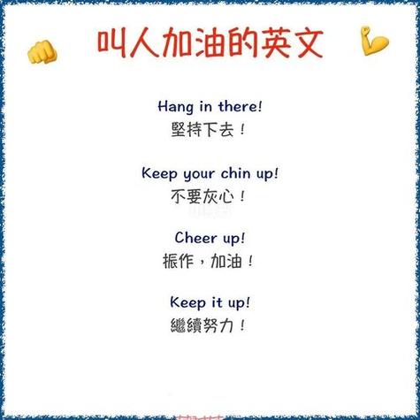 加油英语怎么说（继续加油英语怎么说）