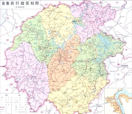 金寨县地图（六安市金寨县地图）