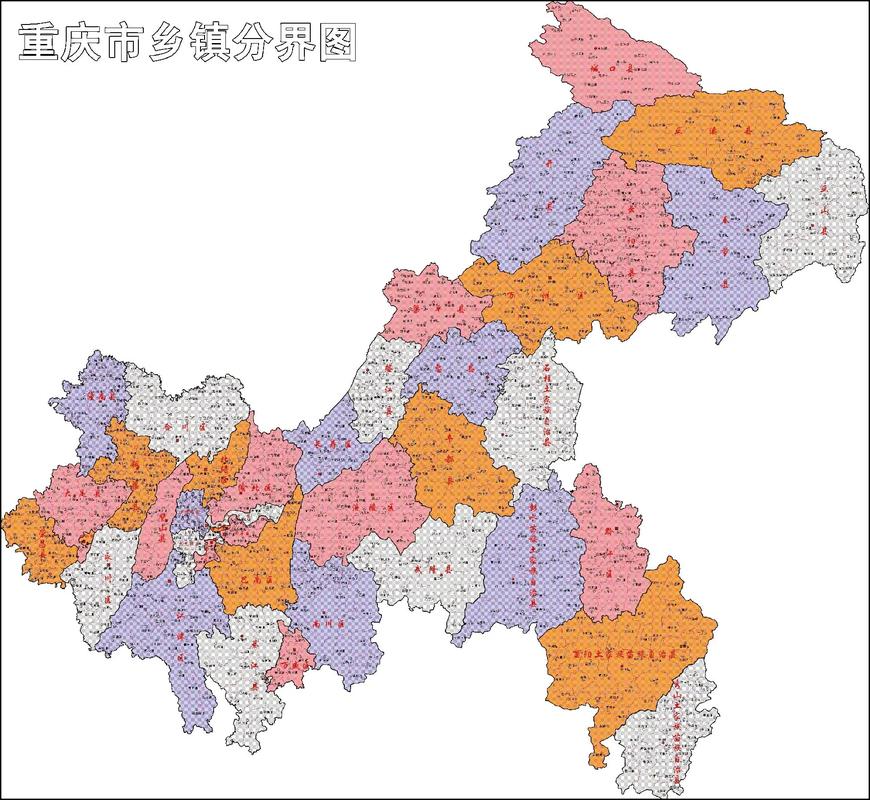 重庆地图查询（重庆地图全图高清版本可放大）