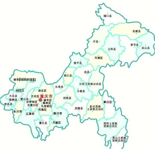 重庆地图查询（重庆地图全图高清版本可放大）