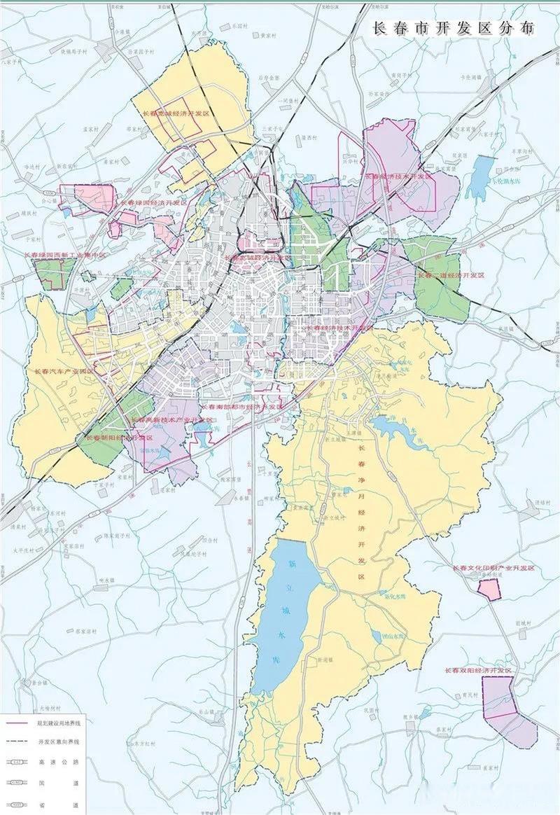 长春市电子地图（长春市地图高清版可放大）