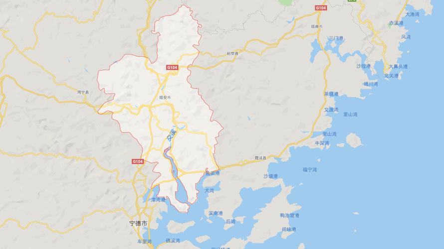 福安地图（福建福安地图）