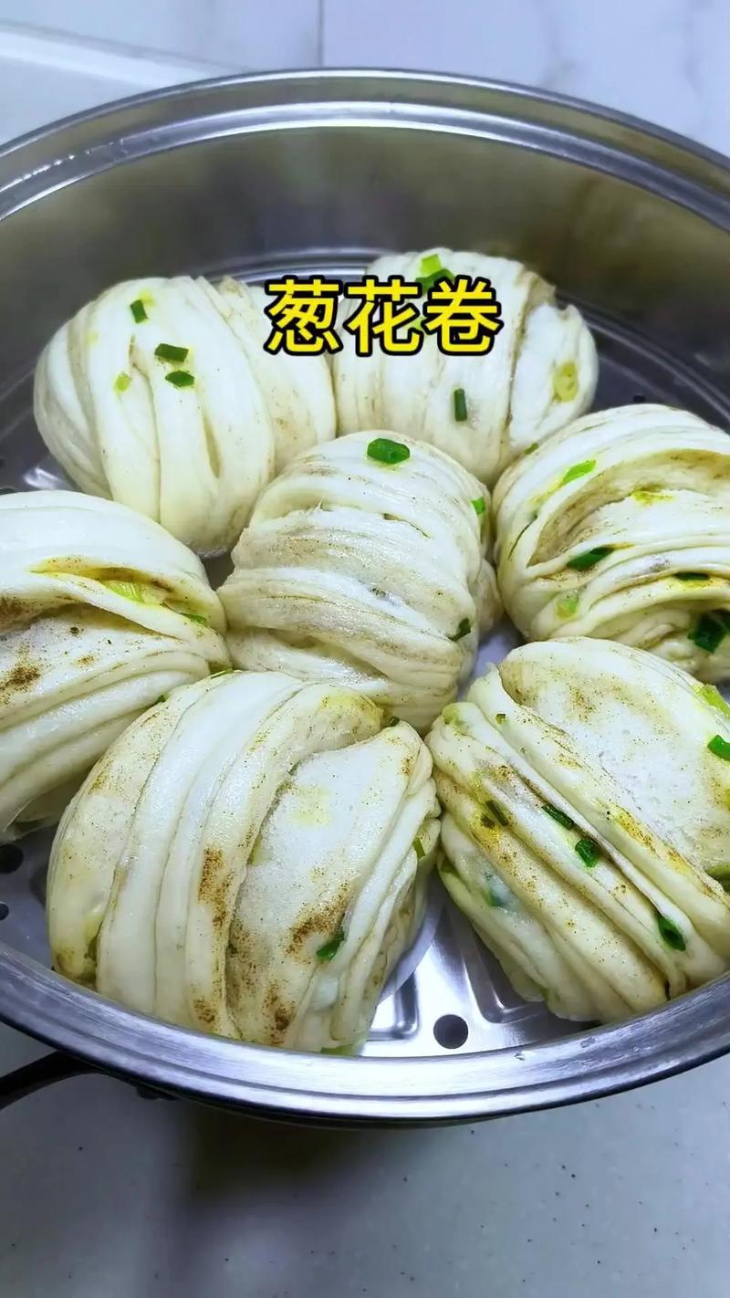 馒头花卷的做法（葱油馒头花卷的做法）