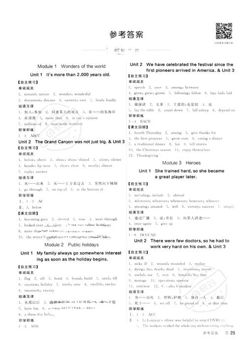 初三英语练习册答案（初三英语配套答案）