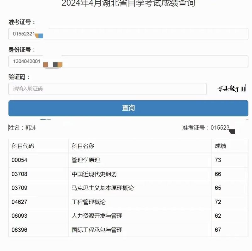 自考成绩查询（四川大学自考成绩查询）