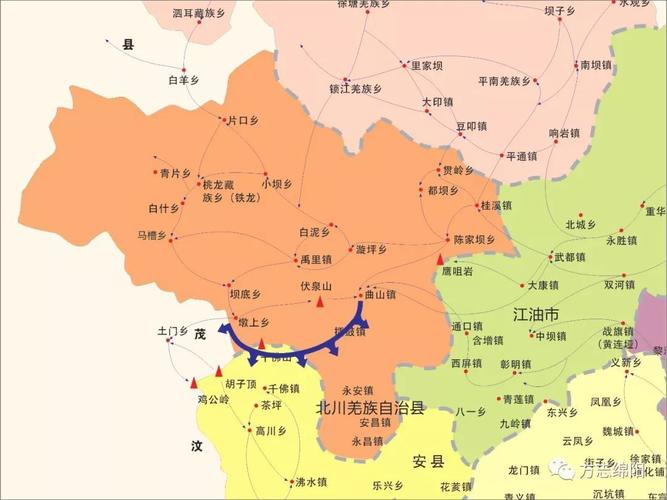 江油地图（江油地图全图可放大）