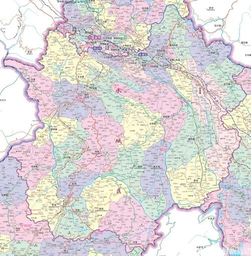 水城县地图（水城县地形图）