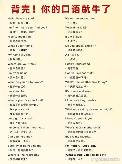 英语日常用语900句（英语日常用语900句怎么写）