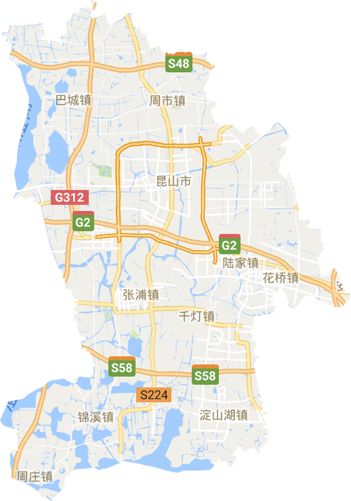 昆山地图查询（昆山地图位置）