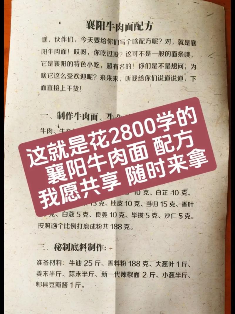 牛肉面做法大全（牛肉面做法大全 如何做牛肉面）