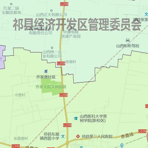 祁县地图（祁县地图村庄名字）