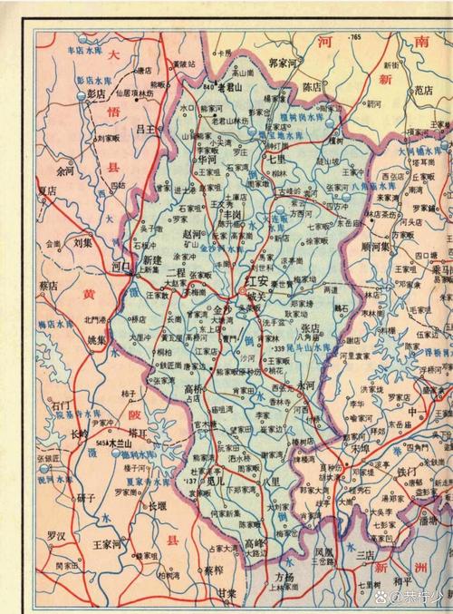 红安县地图（红安县县城地图）