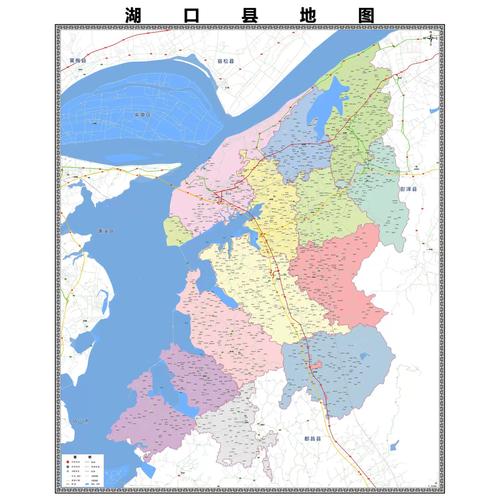 湖口县地图（湖口县地形图）