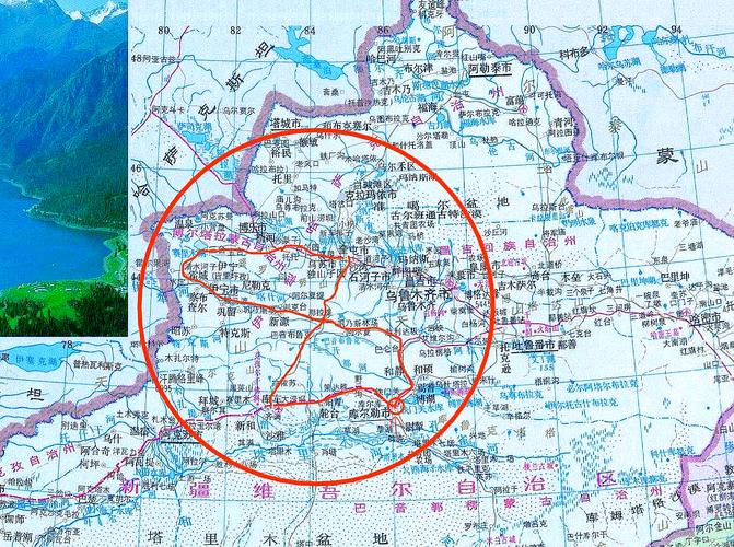 库尔勒市地图（库尔勒市地图完整版）