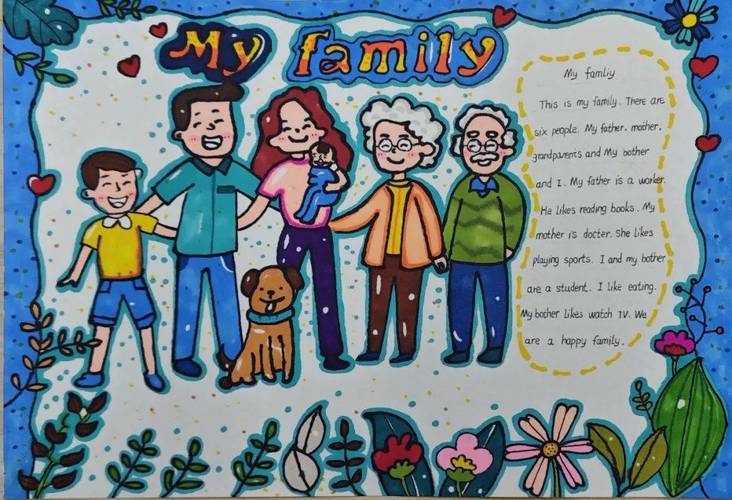 家人英语（幸福的一家人英语）