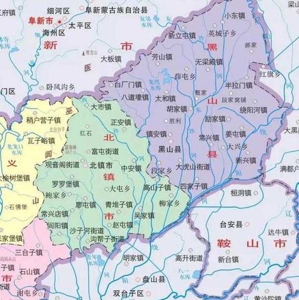 北镇地图（新余市水北镇地图）