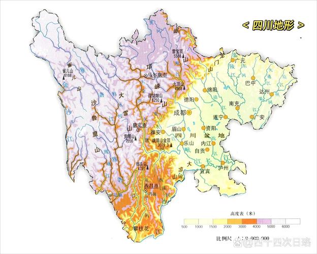 四川地图查询（四川地图大全）