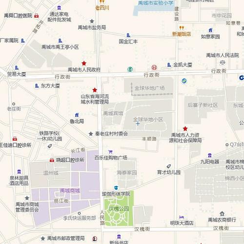禹城市地图（禹城市地图电子地图）