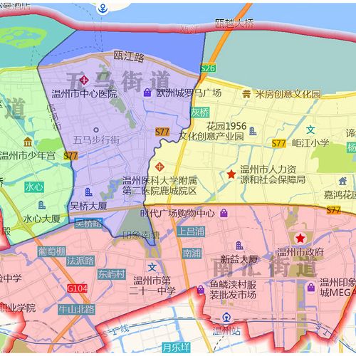 温州鹿城区地图（温州鹿城区位置）